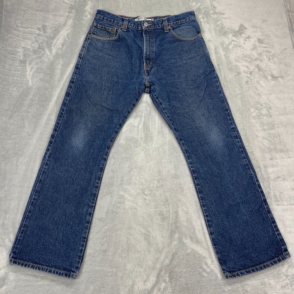 Vintage‎ Levi's Jeans Mens 34x29 Blue Denim 517 Medium Wash Bootcut Leg Grunge